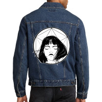 Anime Girl-bnffo Men Denim Jacket | Artistshot