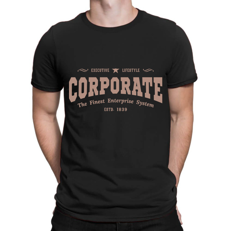 Vintage Global Corporate Career Typography T-shirt | Artistshot