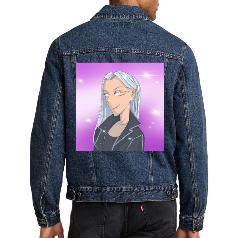 Anime Girl-ha2na Men Denim Jacket | Artistshot