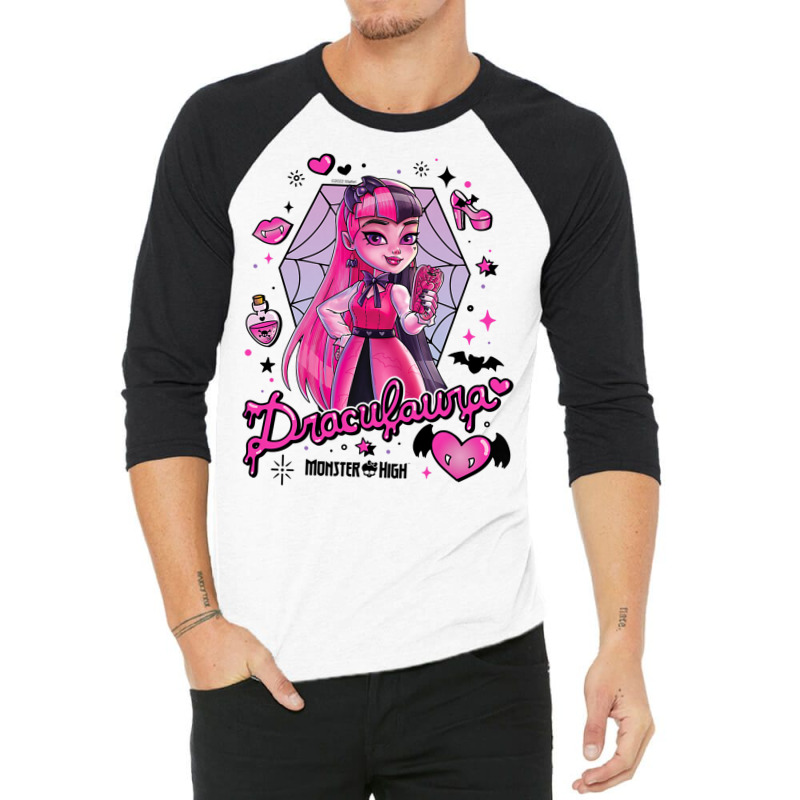 Kids Monster High   Draculara Premium T Shirt 3/4 Sleeve Shirt by cm-arts | Artistshot