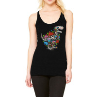 T Rex Dino Sugar Skull Mexico Calavera Dia De Los Muertos Tshirt Racerback Tank | Artistshot