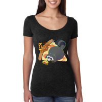 Just A Pizza Thief Women's Triblend Scoop T-shirt | Artistshot