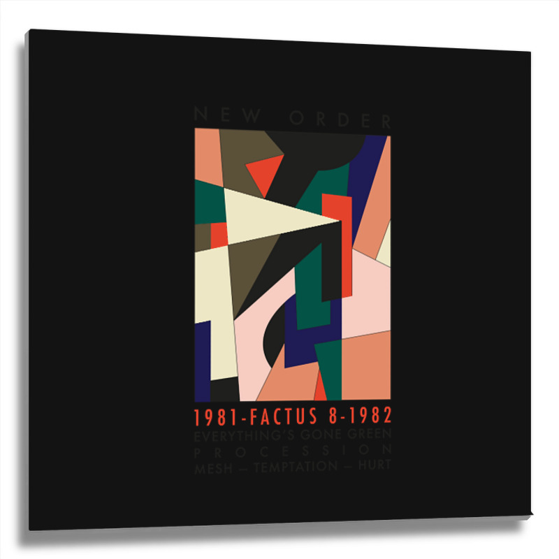 Factus 8 Metal Print Square | Artistshot