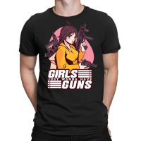 Anime Gun Girl T-shirt | Artistshot