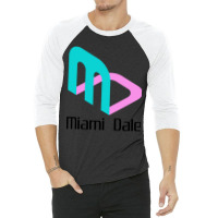 Miami Dale Video Game Company 3/4 Sleeve Shirt | Artistshot