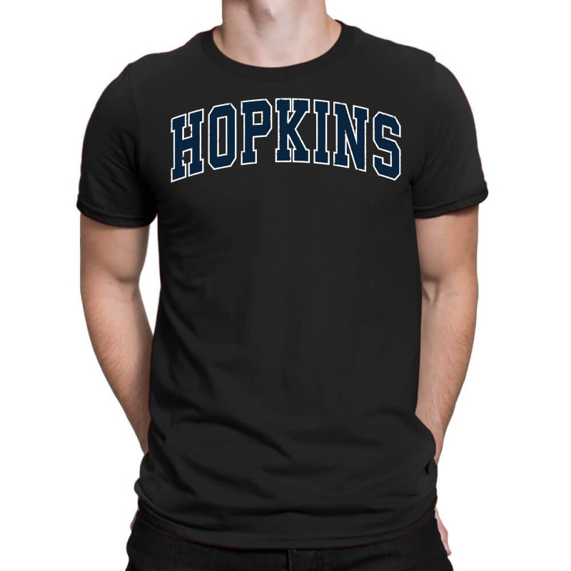 Hopkins Minnesota Mn Vintage Sports Design Navy Design T-shirt | Artistshot