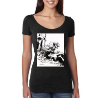 Bernie Wrightson Zombie-sbtdm Women's Triblend Scoop T-shirt | Artistshot