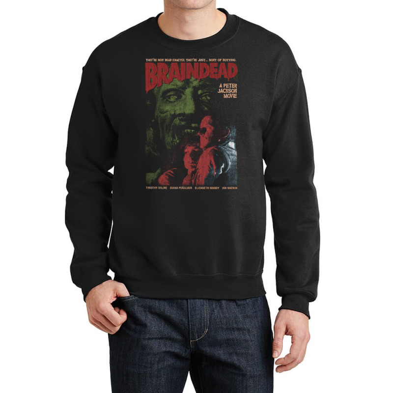 Braindead, Peter Jackson, Horror Classic-tsajd Crewneck Sweatshirt by atereabag | Artistshot