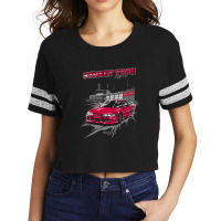 Street Type S13 (red) Scorecard Crop Tee | Artistshot