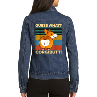 What A Funny Book Ladies Denim Jacket | Artistshot