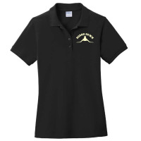 Horns Down Horns Down Texas Tuck Fexas Copy Ladies Polo Shirt | Artistshot