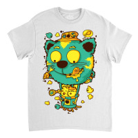 Cat Ballon Classic T-shirt | Artistshot