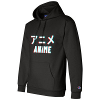 Anime Japanese Kanji Letters Champion Hoodie | Artistshot