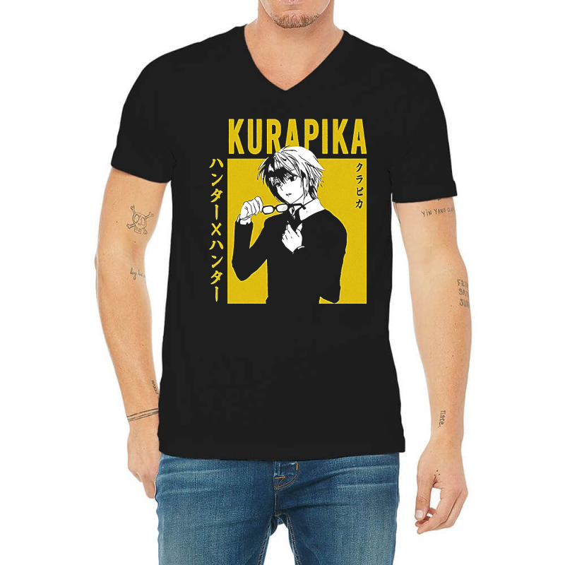 Anime Kurapika V-neck Tee | Artistshot