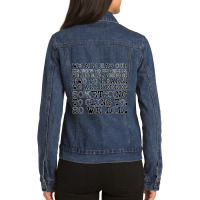 Forgiven Ladies Denim Jacket | Artistshot