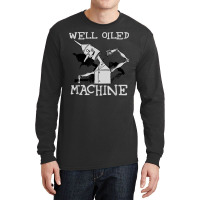 Tin Man Art Well Oiled Machine Retro Wizard Of Oz Long Sleeve Shirts | Artistshot