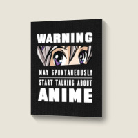 Anime Lover Portrait Canvas Print | Artistshot