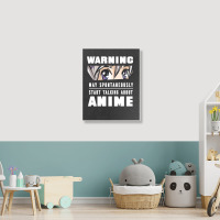 Anime Lover Portrait Canvas Print | Artistshot