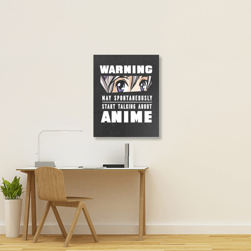 Anime Lover Portrait Canvas Print | Artistshot