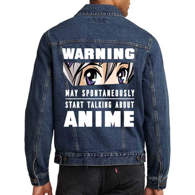 Anime Lover Men Denim Jacket | Artistshot