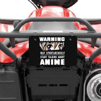 Anime Lover Atv License Plate | Artistshot