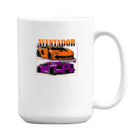 Super Car Tshirt 15 Oz Coffee Mug | Artistshot