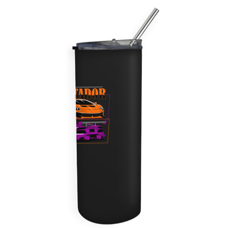 Super Car Tshirt Skinny Tumbler | Artistshot