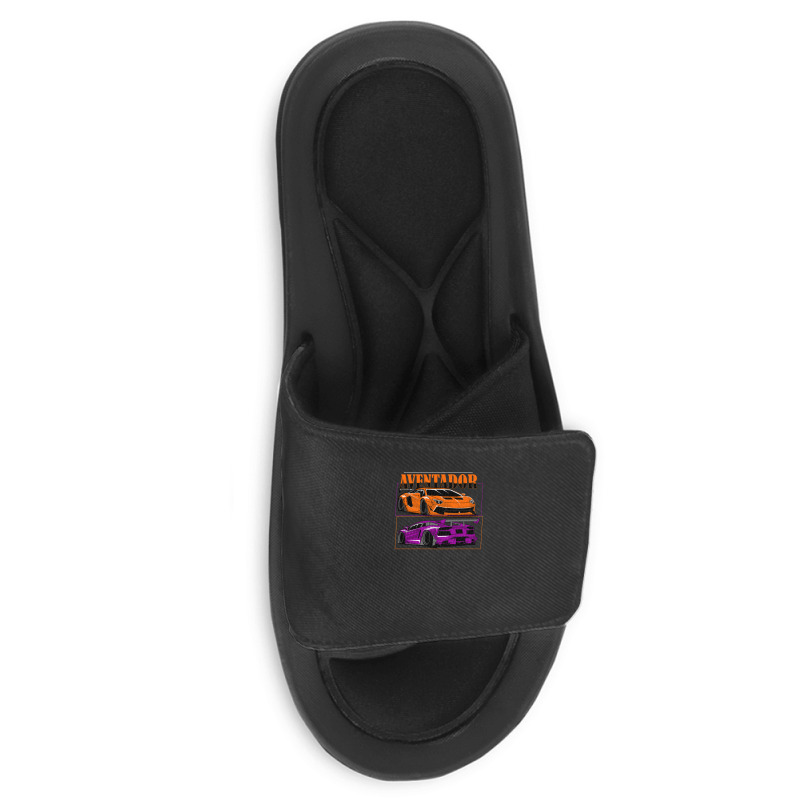 Super Car Tshirt Slide Sandal | Artistshot