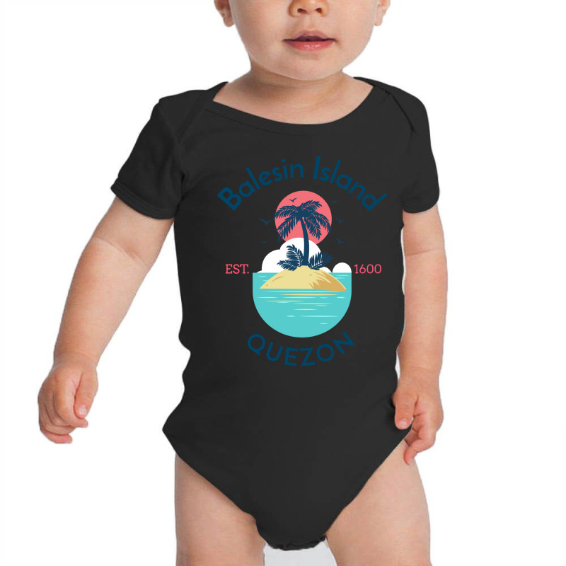 Balesin Island Quezon Philippines Long Sleeve T Shirt Baby Bodysuit | Artistshot