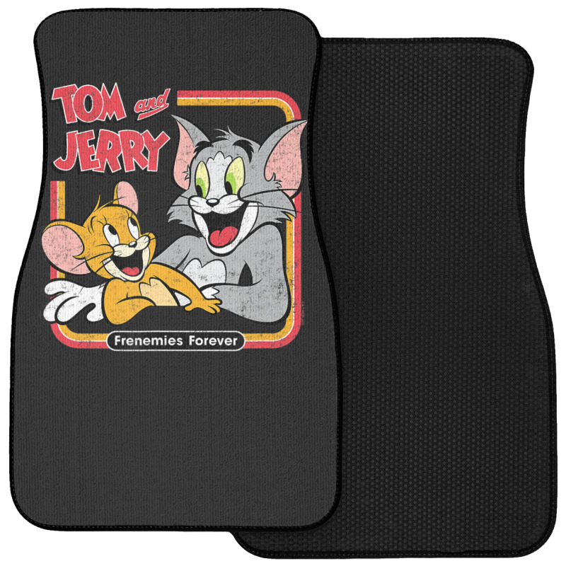 Tom And Jerry Frenemies Forever Front Car Mat | Artistshot