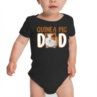 Cute Guinea Pig Design For Dad Men Cavy Guinea Pig Lovers T Shirt Baby Bodysuit | Artistshot