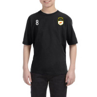 Cyprus Number 8 Soccer Flag Football  Eight Cypriot T Shirt Youth Tee | Artistshot