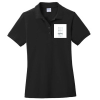 Ironic Music Video. Black Ladies Polo Shirt | Artistshot