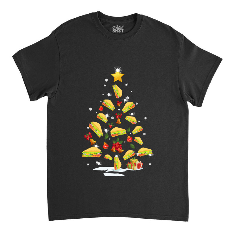 Sandwich Lover Great Sandwich Christmas Tree Sandwich Lover Xmas Costu Classic T-shirt | Artistshot