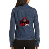 Deah Game Art Work 1 Ladies Denim Jacket | Artistshot