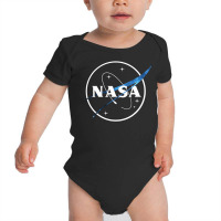 Outline Blue Space Color Streak Baby Bodysuit | Artistshot