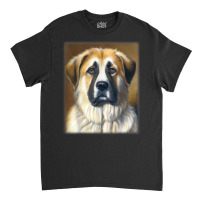 Anatolian Shepherd Dog Vintage Style Portrait T Shirt Classic T-shirt | Artistshot