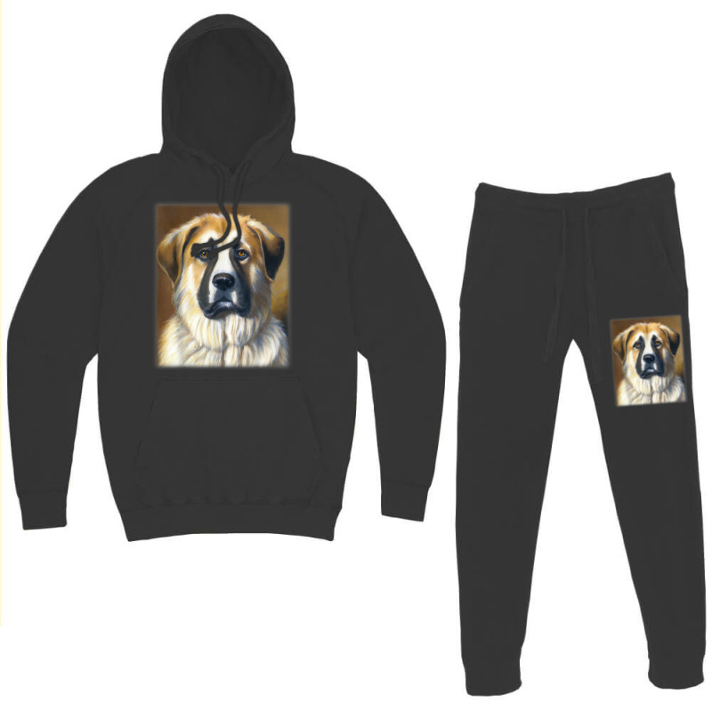 Anatolian Shepherd Dog Vintage Style Portrait T Shirt Hoodie & Jogger set by claudettemeskqx | Artistshot