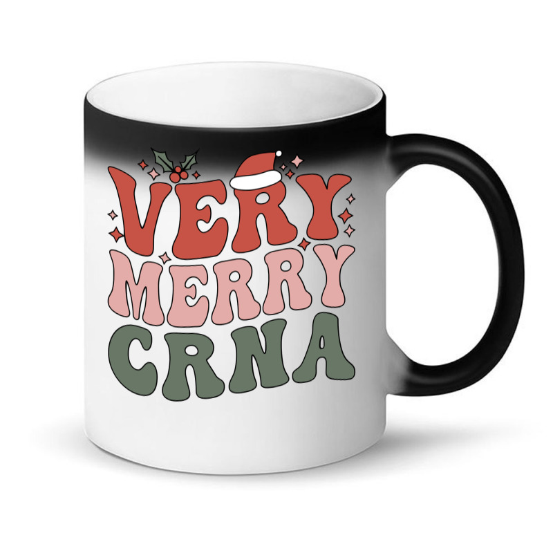 Merry Certified Registered Nurse Anesthetist Christmas Sweatshirt Magic Mug | Artistshot