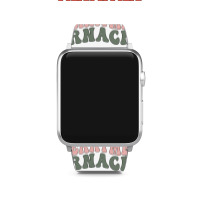 Merry Certified Registered Nurse Anesthetist Christmas Sweatshirt Apple Watch Band | Artistshot