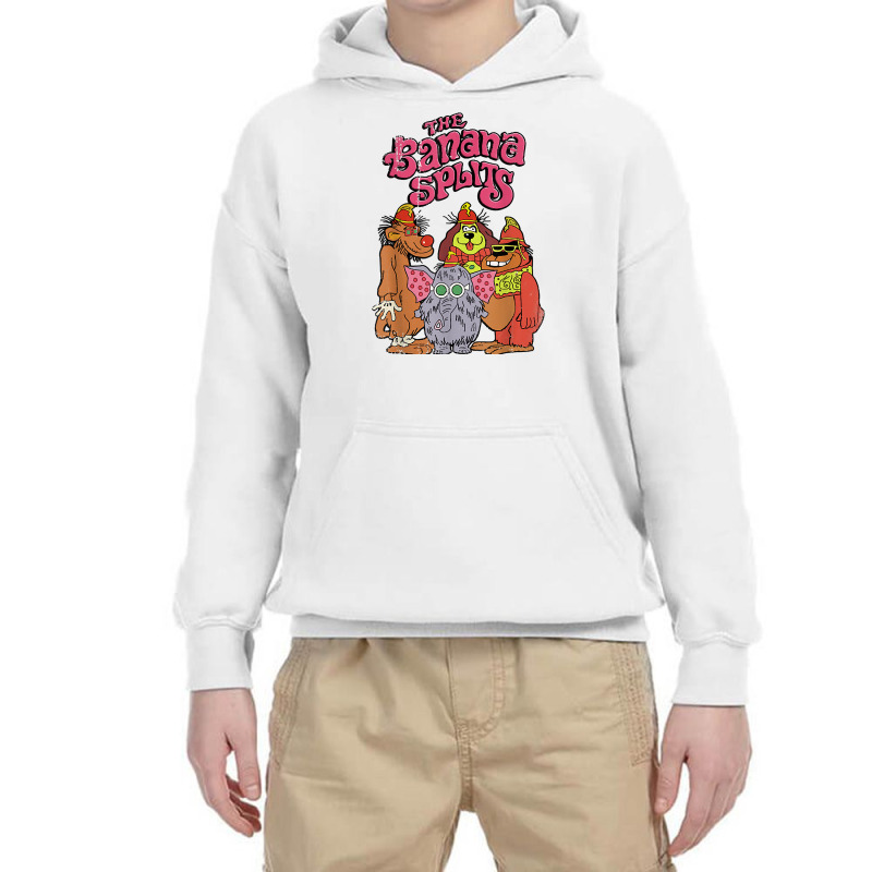 Distressed Vintage Style Banana Splits T Shirt Youth Hoodie by cm-arts | Artistshot