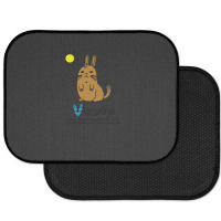 V Is For Viscacha Rear Car Mat | Artistshot