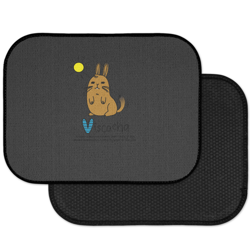 V Is For Viscacha Rear Car Mat | Artistshot