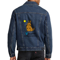 V Is For Viscacha Men Denim Jacket | Artistshot