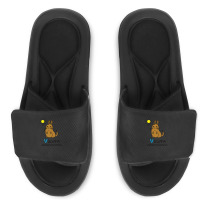 V Is For Viscacha Slide Sandal | Artistshot