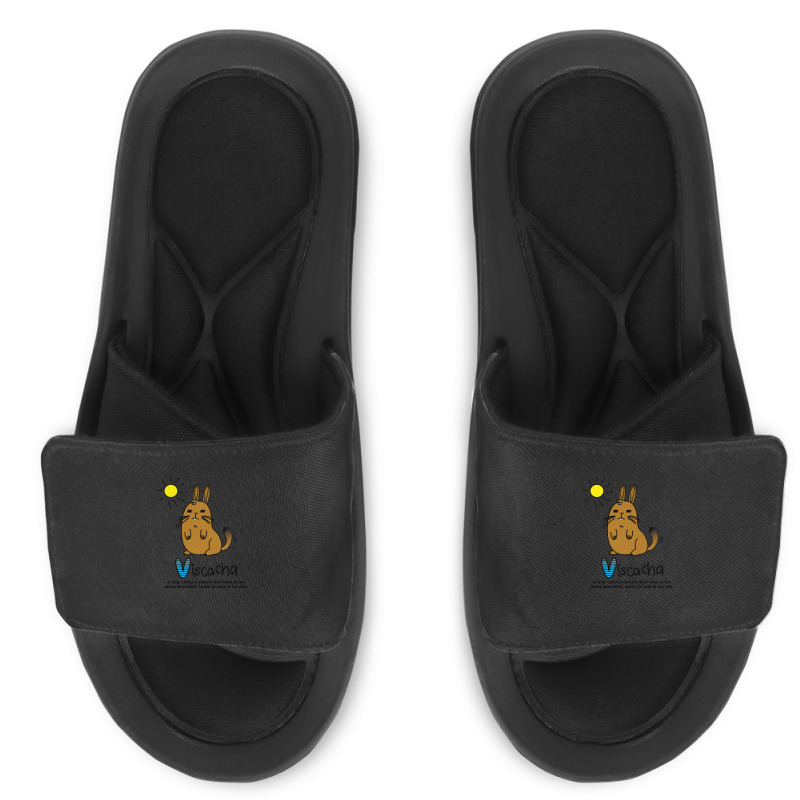 V Is For Viscacha Slide Sandal | Artistshot