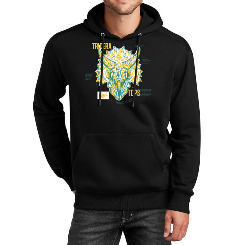 Fallen Kingdom Yellow Triceratops Facts Unisex Hoodie | Artistshot