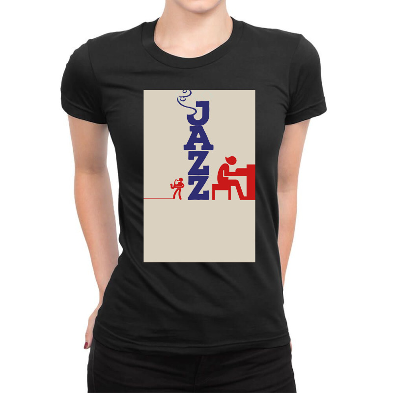 Jazz (3) Ladies Fitted T-Shirt by Kandurip541 | Artistshot