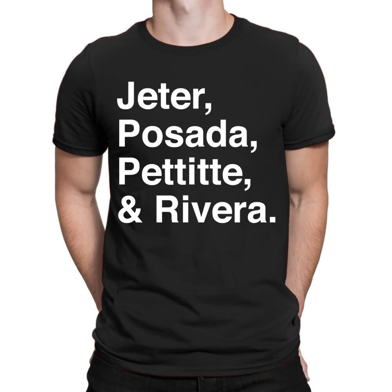 Jeter, Posada, Pettitte, Rivera - White T-Shirt by Kanmosrin52 | Artistshot