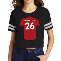 Andrew Robertson Home Kit 2223 Classic Scorecard Crop Tee | Artistshot